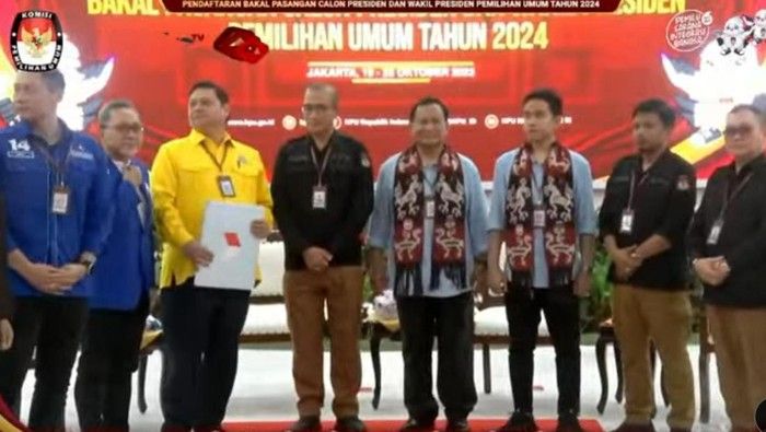 Prabowo Dan Gibran Resmi Daftar Pilpres 2024 Ke Kpu