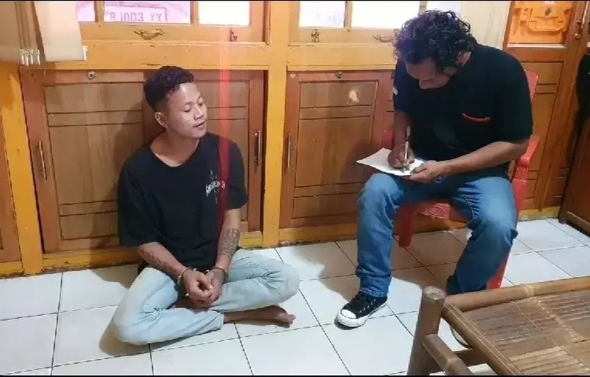 Pemuda di Sambas Tikam Paman Sendiri Lantaran Tak Terima Ibunya Dihina