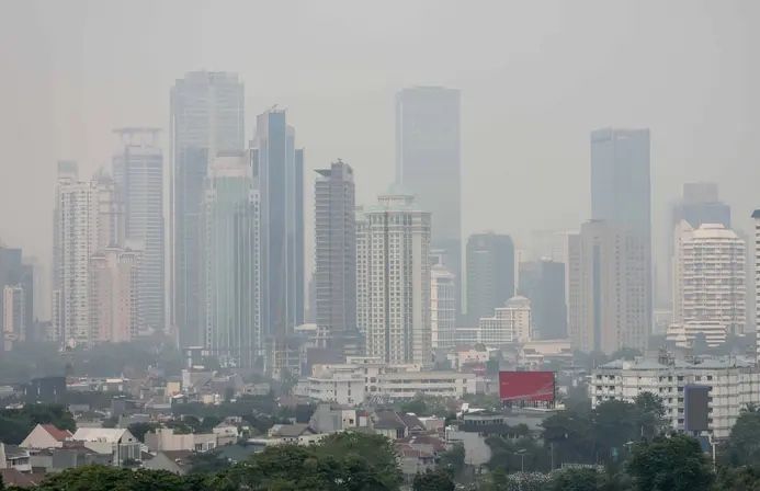 Jakarta Urutan Ketiga dengan Kualitas Udara Terburuk di Dunia