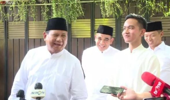 Resmi! Prabowo Umumkan Gibran Cawapres untuk Maju Pilpres 2024