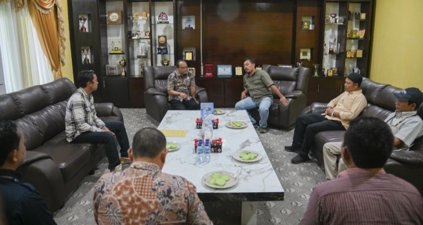 Pj Wali Kota Terima Silaturahmi SMSI Kota Padangsidimpuan