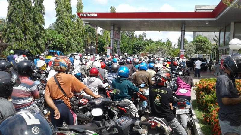 Pertamina Ungkap Penyebab Antrean Kendaraan Isi BBM di SPBU Aceh, Minta Masyarakat Tak Perlu Panik