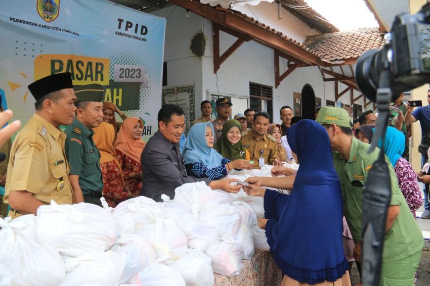 800 Paket Sembako Murah Disiapkan Pemkab Pemalang Dalam Pengendalian Inflasi