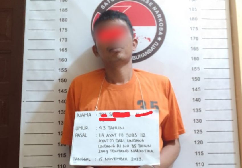 Edarkan Sabu, Warga Paluta Diamankan Satres Narkoba Polres Labuhanbatu