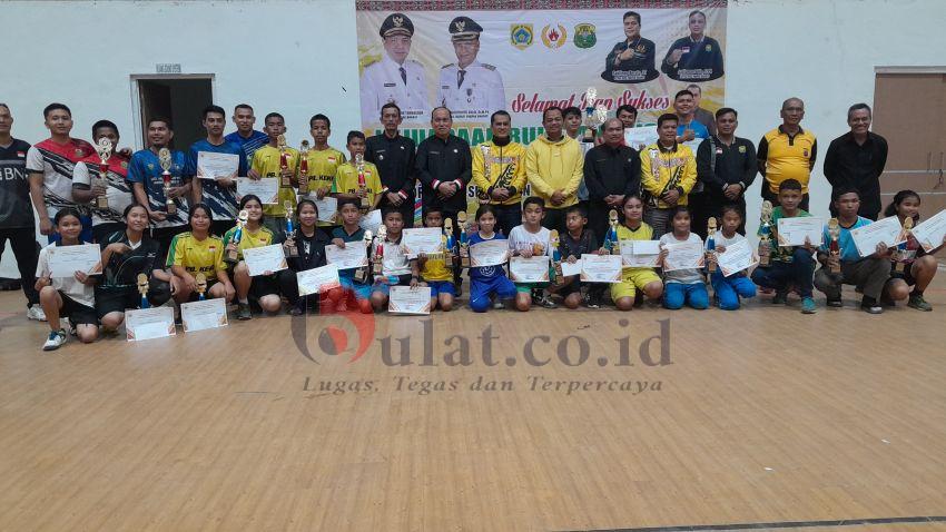 Kejuaraan Bulutangkis Piala Bupati Pakpak Bharat Ke-II Berakhir,Ini Nama-nama Juaranya