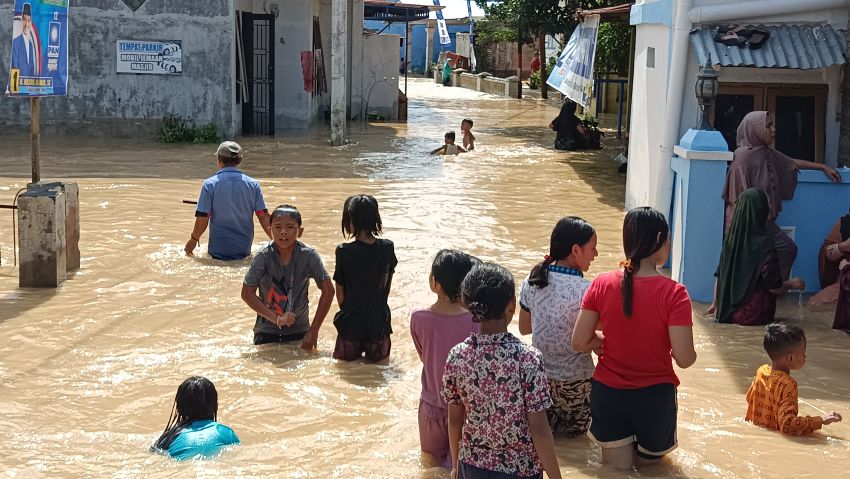 7 Desa Di Nagan Raya Terendam Banjir Luapan Sungai Krueng Tripa