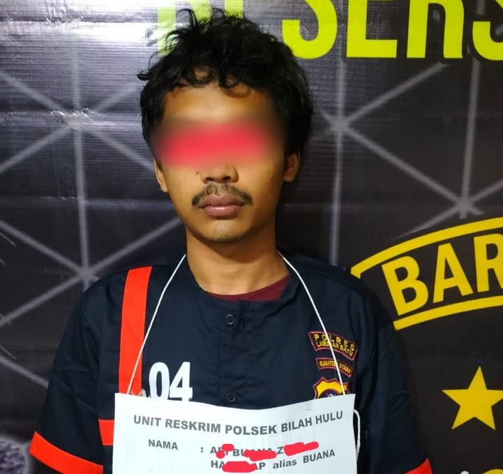 Miliki 1.72 Gram Sabu, Warga Rantau Selatan di Tangkap Polsek Bilah Hulu