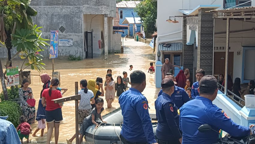 600 Rumah di Langkat Terendam Banjir