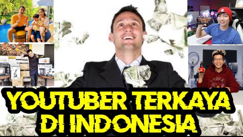 Daftar 10 Youtuber Terkaya di Indonesia Tahun 2024, Siapa Nomor Satu?