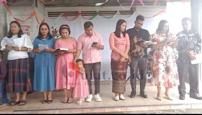 Perayaan Natal Keluarga Besar Kelompok Barisan Minggu GKPPD Salak Kota Berlangsung Penuh Sukacita