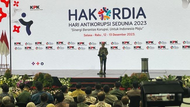Hakordia 2023, Jokowi : Hukuman Penjara Tak Buat Koruptor Jera, Kejahatan Semakin Canggih