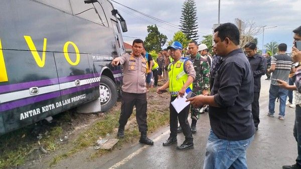 Personel TNI di Simalungun Tewas Terlindas Bus Usai Patroli Natal