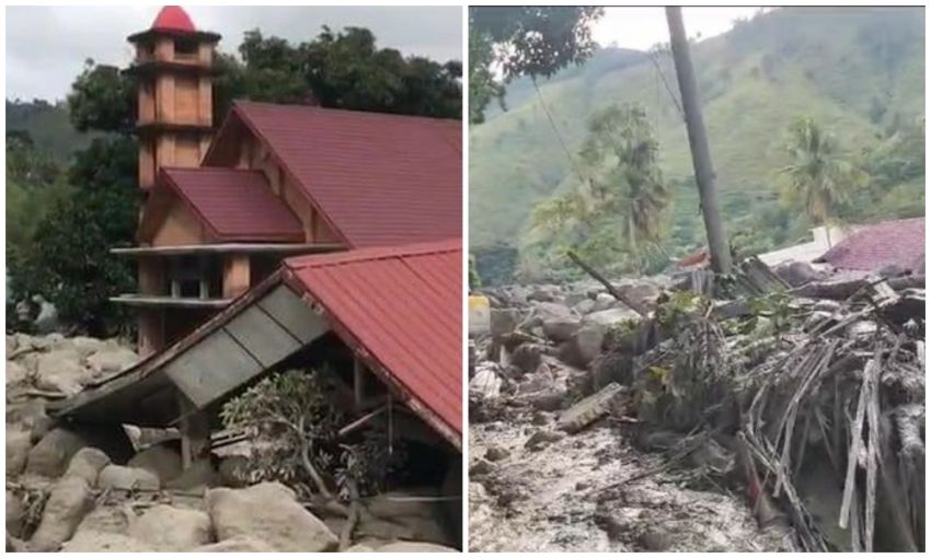 Mengerikan! Banjir Bandang-Longsor di Humbahas, 12 Orang Hilang 14 Rumah Hancur