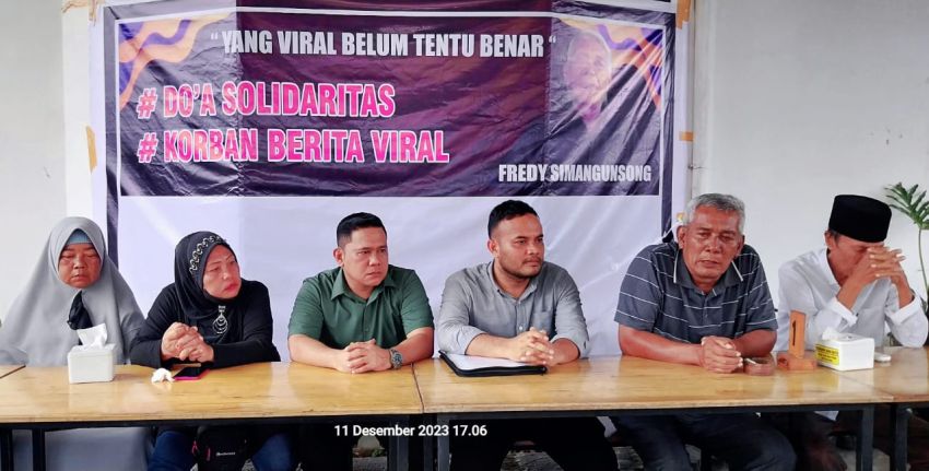 Jelang Persidangan FS, Kuasa Hukum dan Tokoh Masyarakat Gelar Aksi Solidaritas