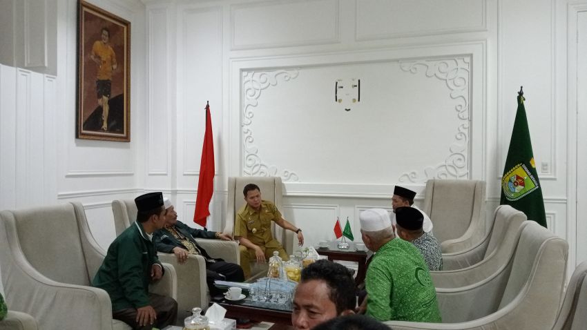 Terima Audiensi PD Al-Washliyah Sergai, Adlin Tambunan: Al-Washliyah Punya Pengaruh Besar di Sergai