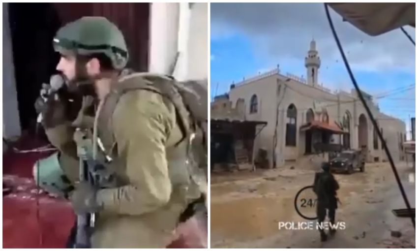 Viral Tentara Israel Nyanyi Lagu Yahudi Lecehkan Masjid di Tepi Barat, PBB Murka