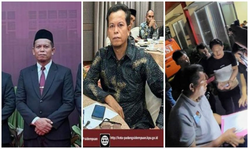 Sosok Parlagutan Harahap, Komisioner KPU Kota Padangsidimpuan yang Terjaring OTT Polda Sumut