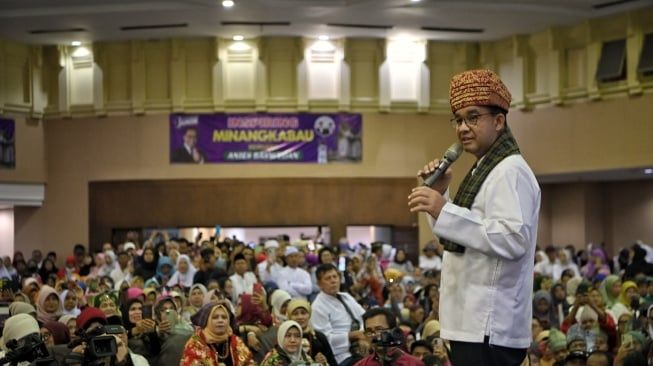 Anies Apresiasi Dukungan dari Masyarakat Minang