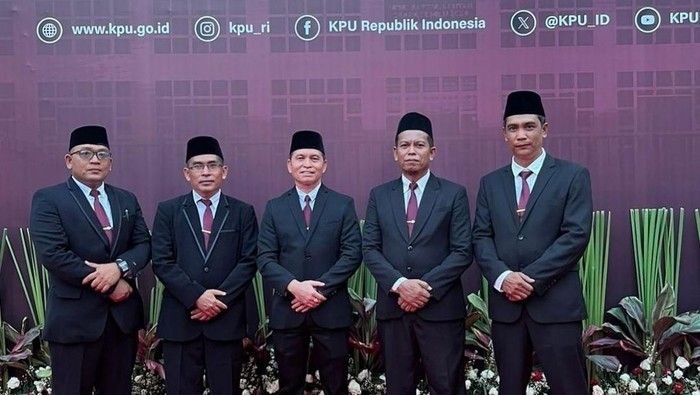 Satu Kena OTT, Ini Daftar Nama Komisioner KPU Kota Padangsidimpuan 2023-2028