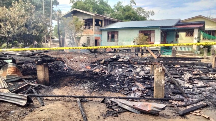 2 Unit Rumah di Langsa Ludes Dilahap Si Jago Merah