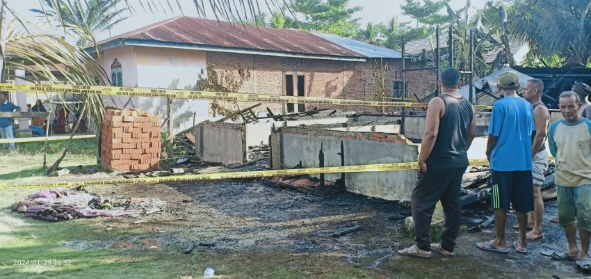 Kebakaran Rumah di Aceh Tamiang, Ibu dan 2 Anaknya Tewas