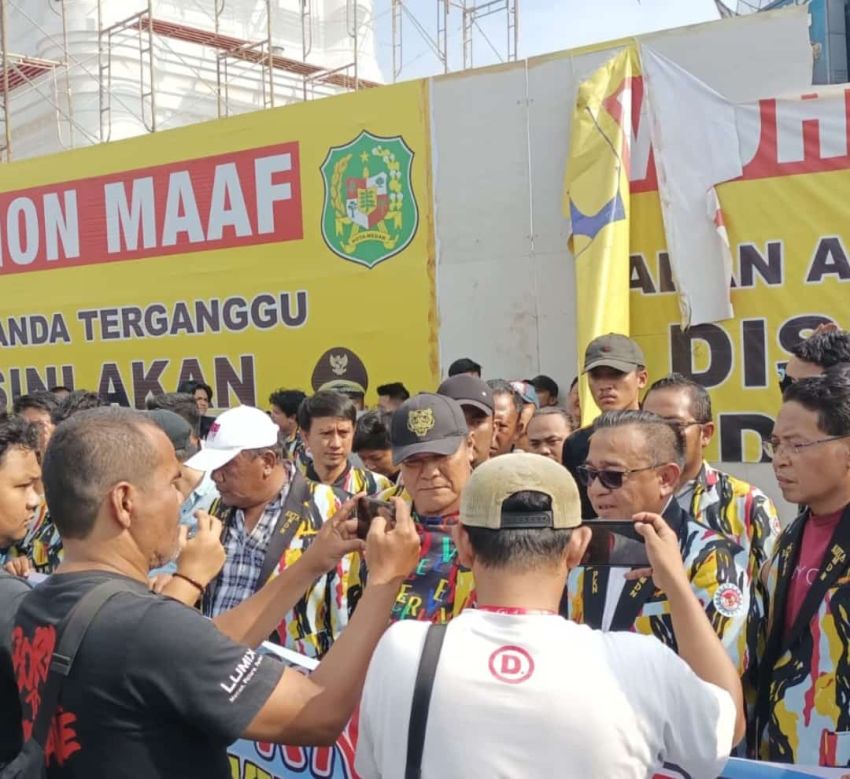 Seratusan Massa PKN Sumut Gelar Aksi untuk Pemilu Damai