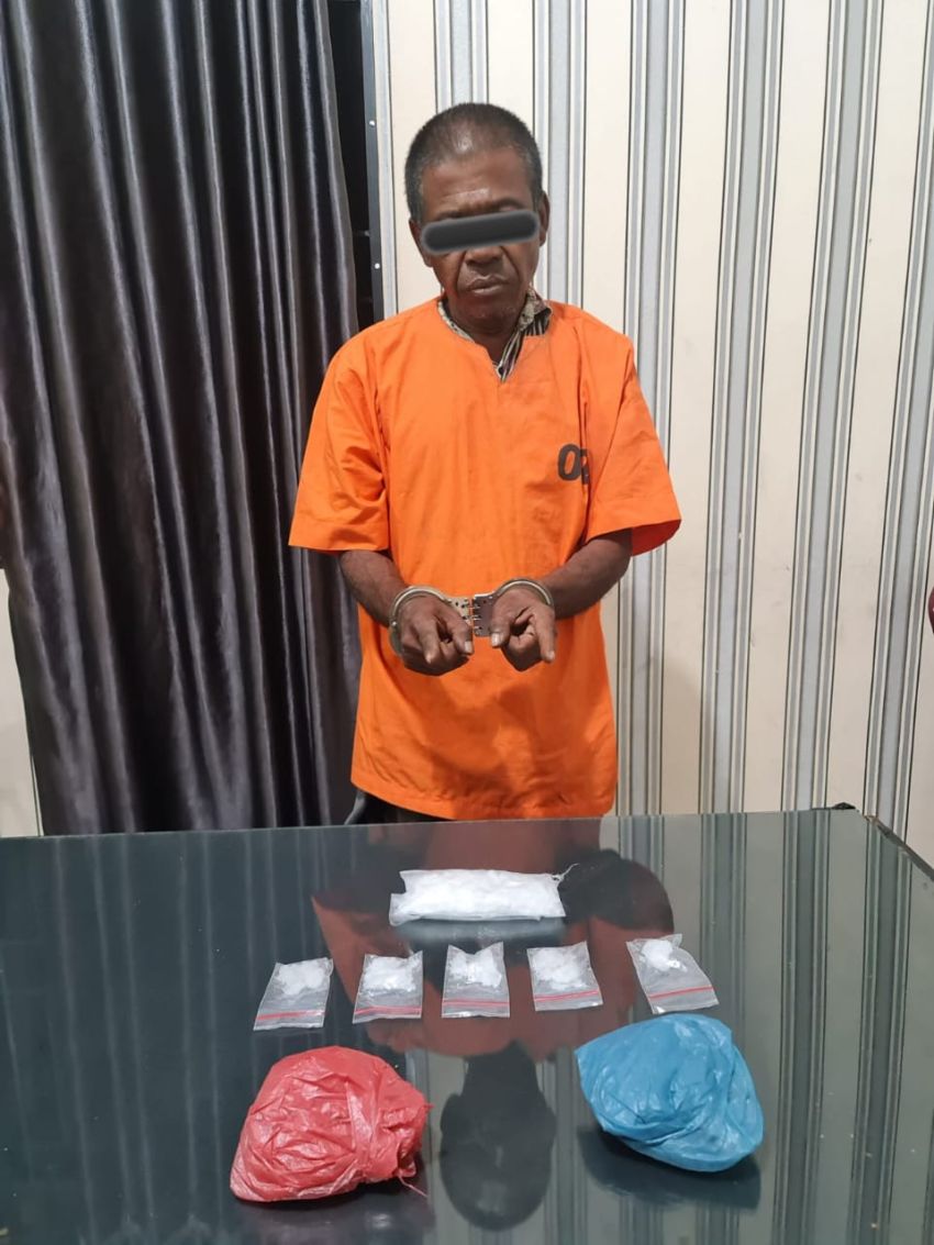 Kakek 60 Tahun di Karo Ditangkap Kasus Narkoba