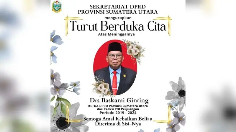Mengenang Drs Baskami Ginting: Mantan Sopir Angkot yang Jadi Ketua DPRD Sumut, Pernah Jadi Cawalkot Namun Kalah
