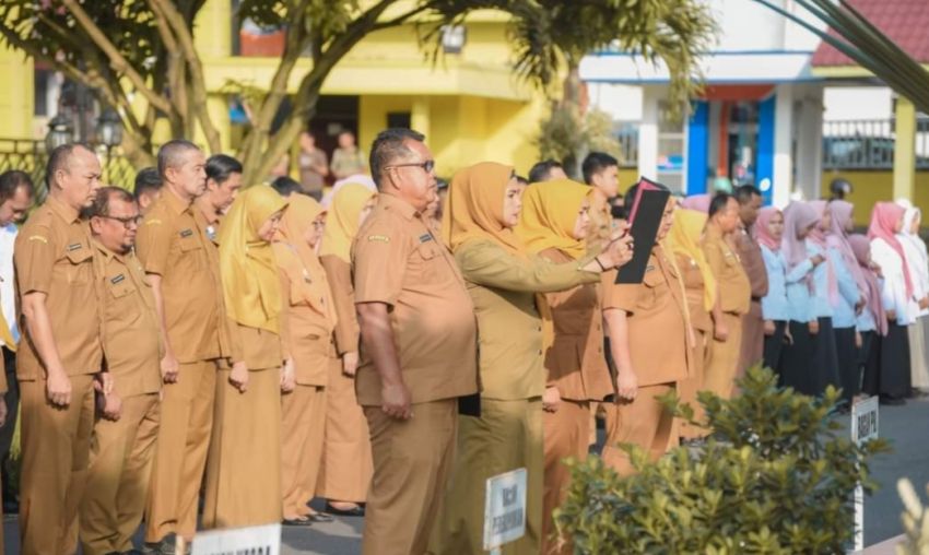 Pj Wali Kota Padangsidimpuan Singgung Netralitas ASN saat Apel Pagi
