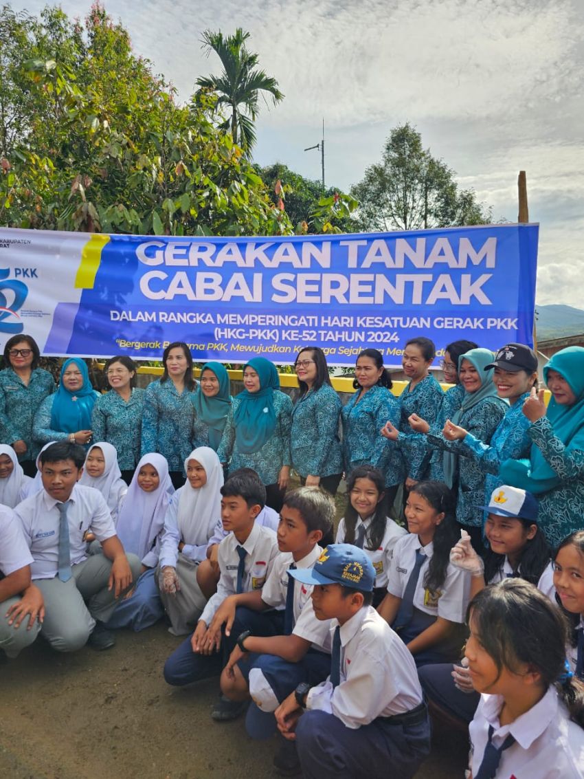 Gerakan Tanam Cabai Serentak Digelar Di Desa Sukaramai,Diharapkan Tidak Berhenti Sebatas Seremoni Belaka