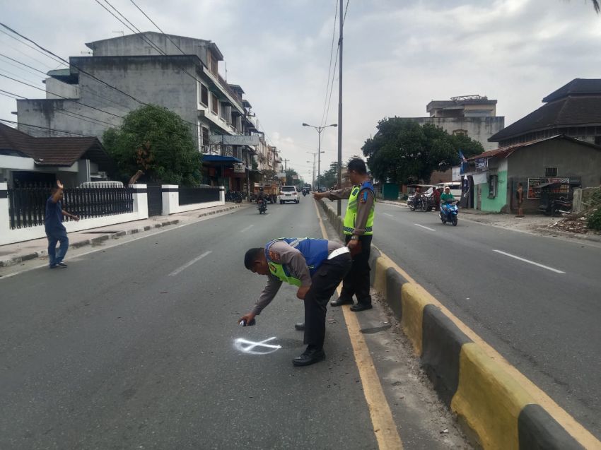 Dua Vario 'Laga Kambing' di Tebingtinggi, 2 Orang Luka-luka 