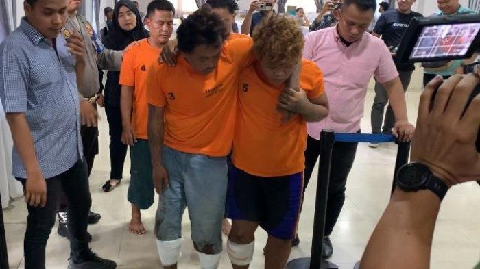 Polisi Tembak Dua Pelaku Curanmor Bersajam yang Kerap Beraksi di Deli Serdang