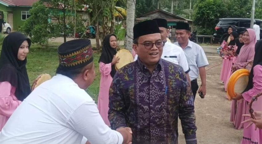 Pj Wali Kota Padangsidimpuan Hadiri Peringatan Isra Miraj di Balakka Sipunggur
