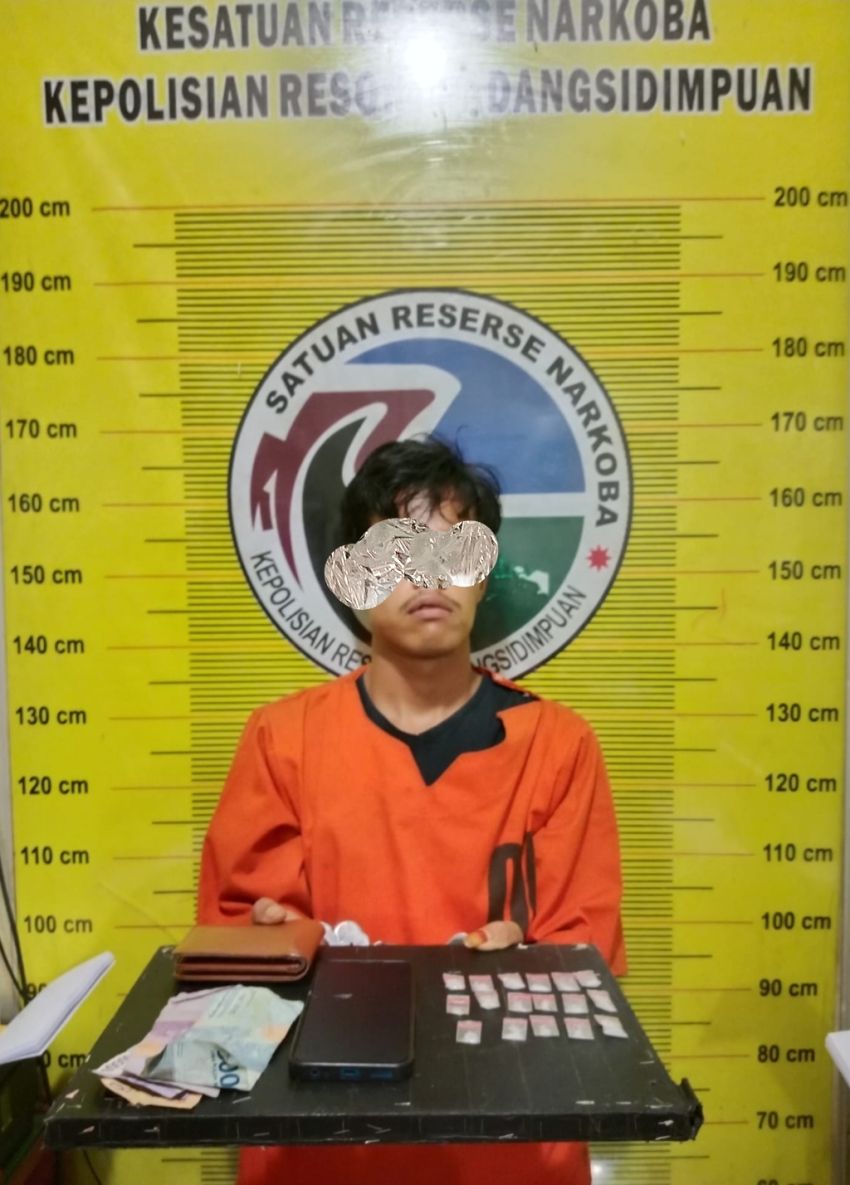 Pengedar Sabu Ditangkap Tim Opsal Satresnarkoba Polres Padangsidimpuan