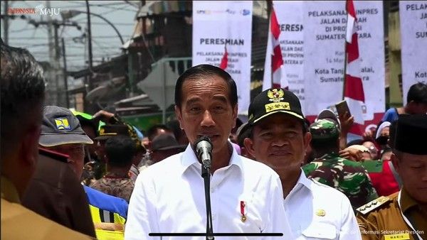 Jokowi Resmikan 30 Ruas Jalan di Sumut