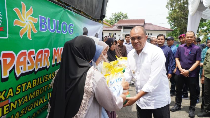 Dituding Raup Keuntungan dari Pasar Murah, Ini Kata Kadis Perindag Kabupaten Langkat