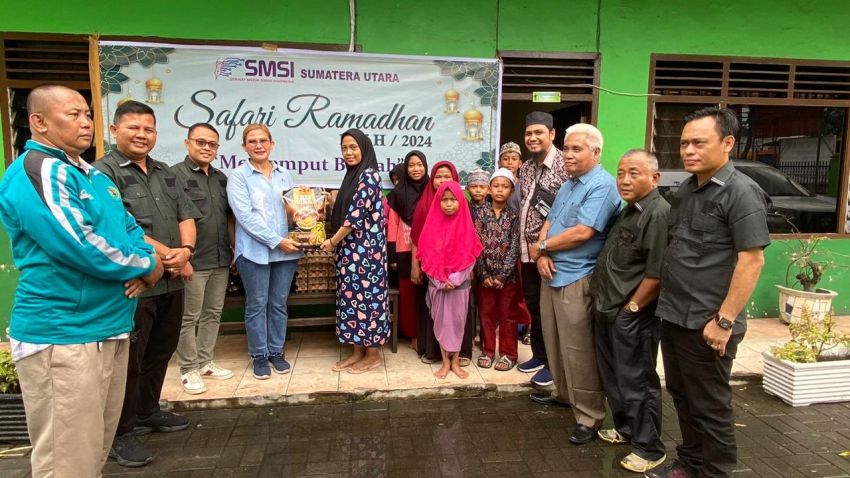'Menjemput Berkah', SMSI Sumut Kembali Salurkan Bantuan Ramadhan