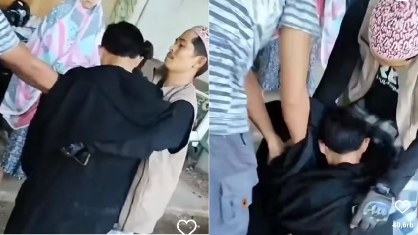 Heboh Pria di Makassar Kepergok Pakai Cadar dan Berbaur dengan Jamaah Perempuan di Masjid