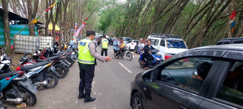 Beri Rasa Aman, Polres Madina Buka PAM Objek Wisata 