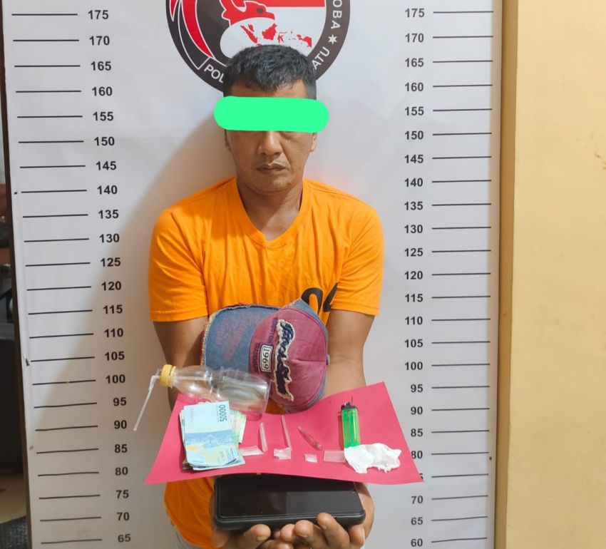 Miliki Sabu, Warga Pondok Batu Diringkus Polres Labuhanbatu