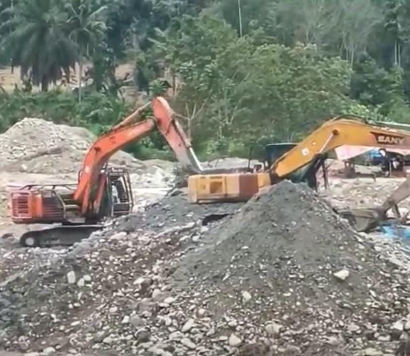 Bupati Madina Terkejut, Saat ini 70 Excavator di Lokasi PETI Kotanopan