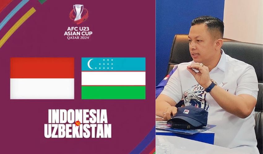 Dukung Perjuangan Timnas, DPC Demokrat Sergai Gelar Nobar Semifinal Piala Asia U-23