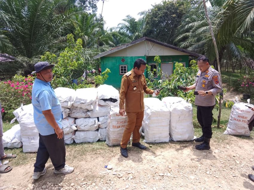 Polres Langkat Pastikan Tidak Ada Produksi Arang Bakau di Wilayah Pematang Jaya