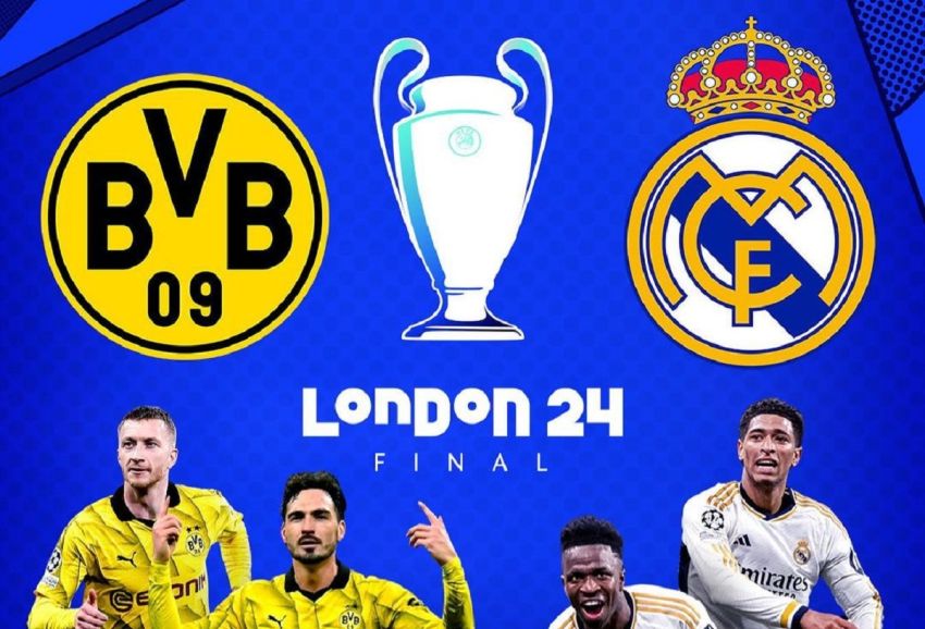Lengkap dengan Link Live Streaming, Jadwal Pertandingan dan Prediksi Line Up Borussia Dortmund vs Real Madrid Final Liga Champions