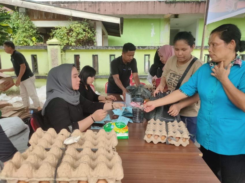 Cegah Laju Inflasi, Disperindag Sibolga Gelar Pasar Murah