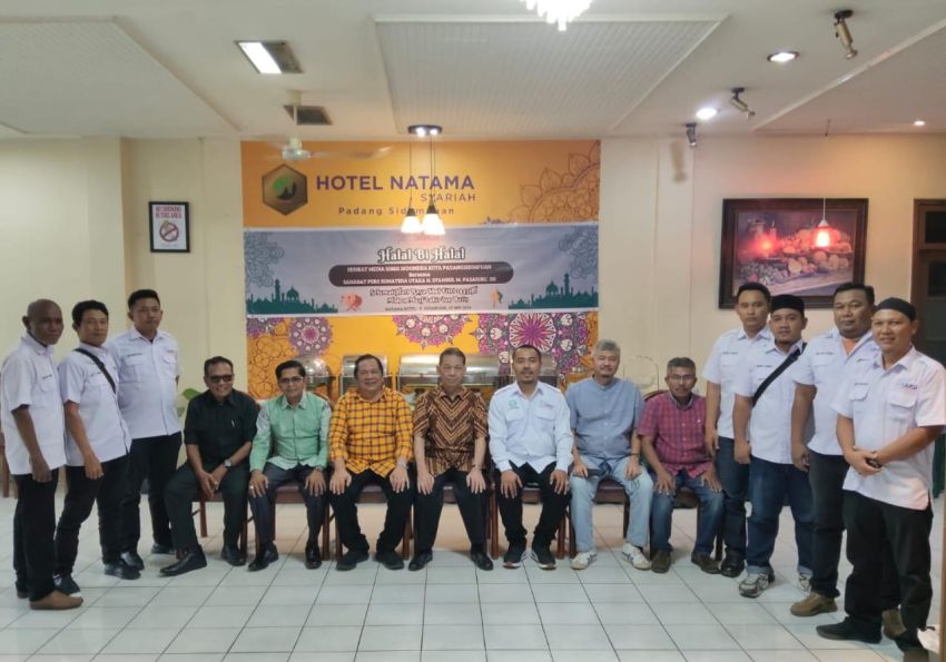 SMSI Padangsidimpuan Gelar Halal Bi Halal, Dihadiri Syahrul Pasaribu dan Irsan Nasution 