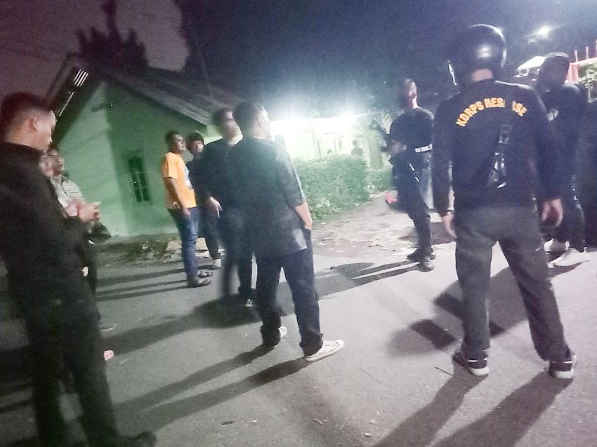 Patroli Geng Motor dan Antisipasi Tawuran, Polsek Medan Kota Amankan Enam Sajam