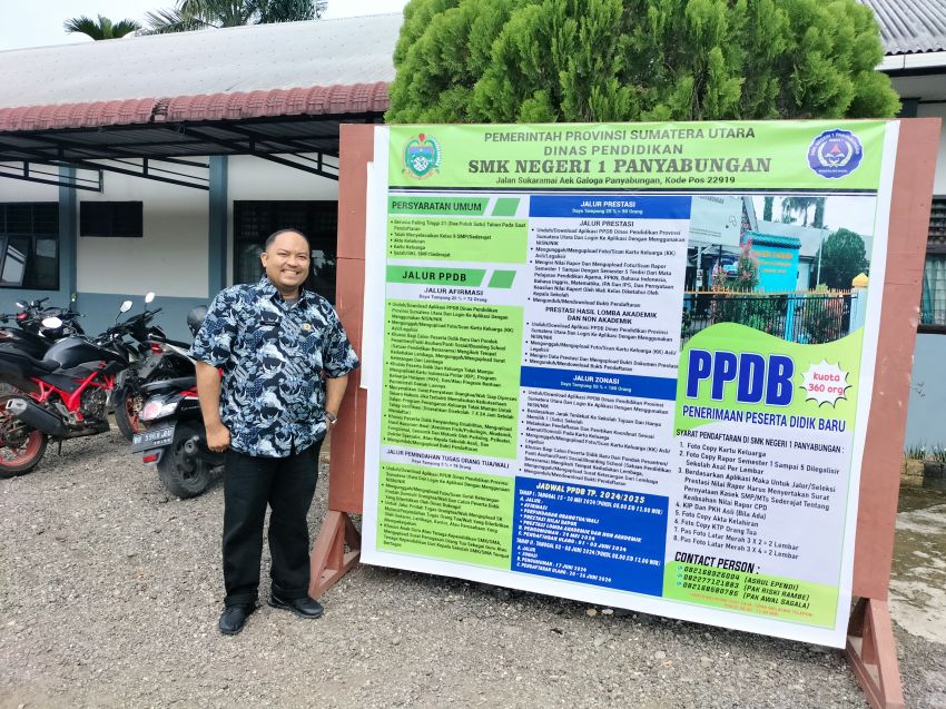 SMK Negeri 1 Madina Buka PPDB, Utamakan Jurusan Multimedia dan Bisnis Retail 