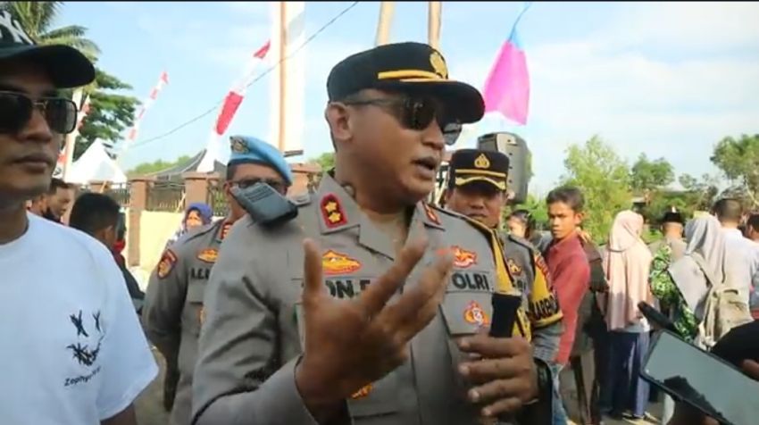 Kapolres Tanjung Balai Pimpim Razia Skala Besar Cegah Tindak Pidana