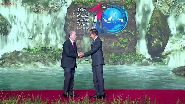 Jokowi Kenalkan Prabowo Sebagai Presiden Terpilih RI di Hadapan Delegasi WWF